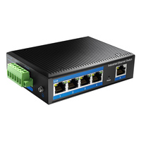 PoE SWITCH 5-port IF1005P 4x30W 10/100 industrial