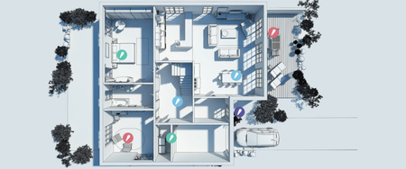 Inteligentna żarówka WiFi Qnect QN-WB03 E14 RGB