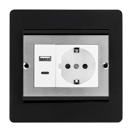 Gniazdo podłogowe puszka Spacetronik SPS-W13B_V1