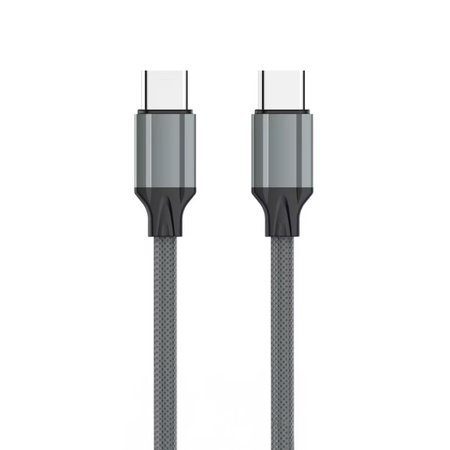 Rychlonabíjecí kabel s TPE 2x USB-C 65W PD 1M