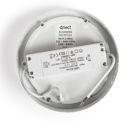 Qnect smart WiFi plafón QN-WCL01 12W