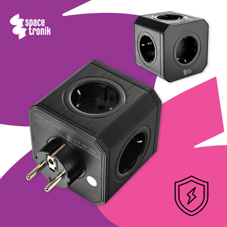 Listwa zasilająca kostka 5xAC SPS-C01B