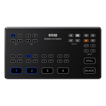 Mikser wideo audio 4xHDMI 1080p60 EZCAP328