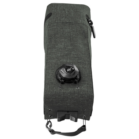 Fahrradtasche mit Rücklicht NEST200 grau