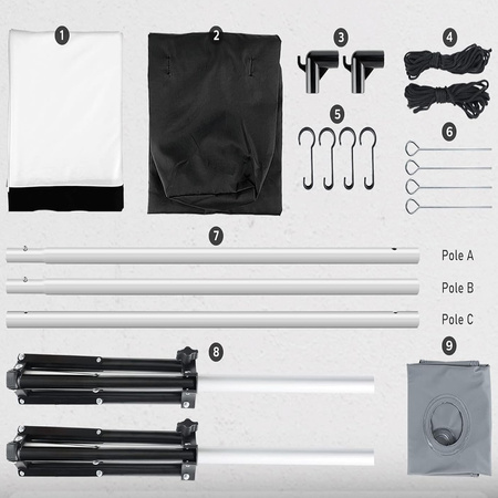 Přenosné projekční plátno 84'' 4K Spacetronik