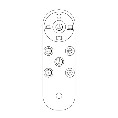 Lampa podłogowa LED bezcieniowa Glow D10