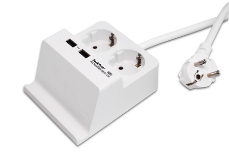 Peaktech 3125 USB power strip with stand