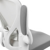 ARON White swivel office chair