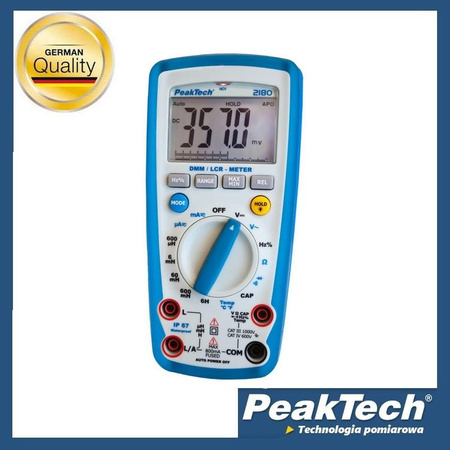 Digitálny multimeter a merač 5 v 1 PeakTech 2180