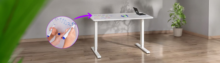 Kreslící deska pro psací stůl - tabule 140 x 60 cm