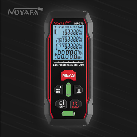Dalmierz laserowy ręczny do 70m Noyafa NF-270