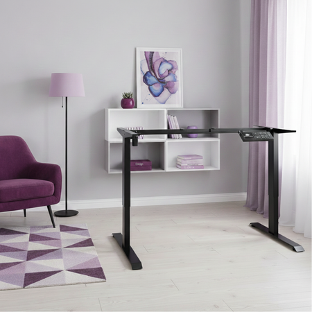 Spacetronik SPE-142OB electric desk stand