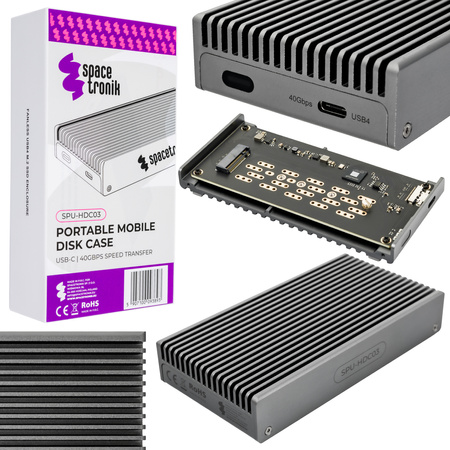 Przenośna obudowa dysku M.2 NVME SPU-HDC03