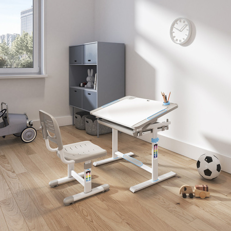 Sada dětského psacího stolu a židle SPE-X121WA