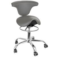 Ergonomiczny hoker regulowany SELLA szary