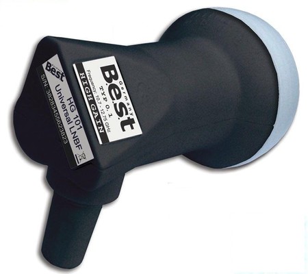 LNB Einfach BEST HG 101 Ultra Schwarz 01dB