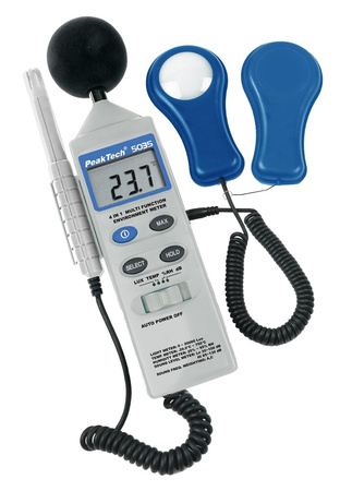 PeakTech 5035 4-in-1 Environmental Meter