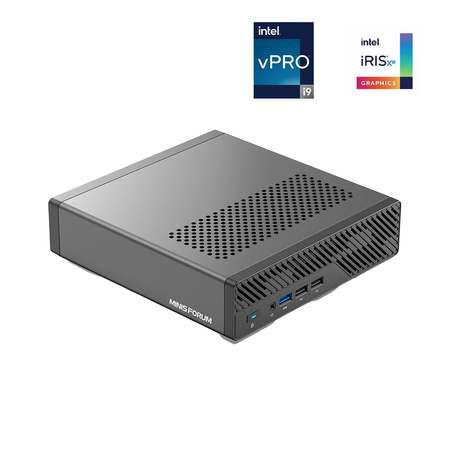 Minisforum MS01S Mini PC Arbeitsstation Intel i9 13900H, 32GB RAM DDR5, M.2 SSD 1TB, Windows 11, 8K