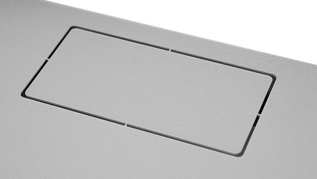 10'' RACK 6U 300x300mm Graue Stahltür