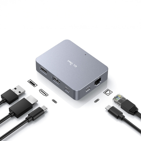 Przełącznik KVM IP GL-RM1 + ATX-BOARD GL.iNet