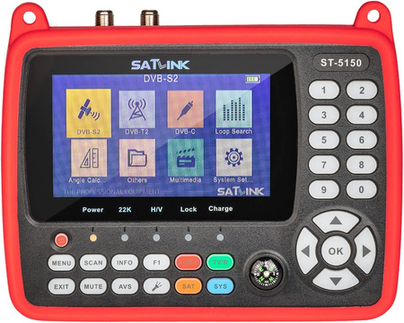 Satlink ST-5150 DVB-T2/C/S2 Combo Meter