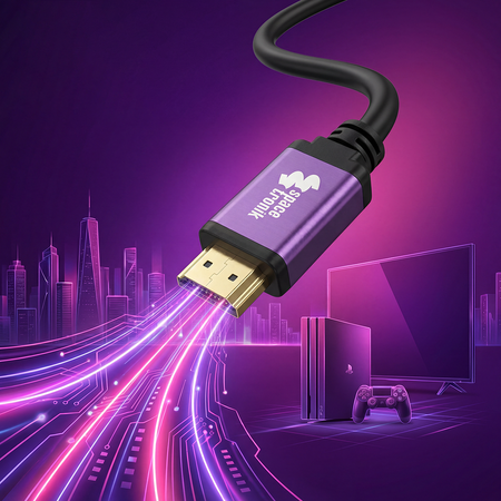 Kabel UHS HDMI 2.1 8K Spacetronik KH21_SPR015 1.5m