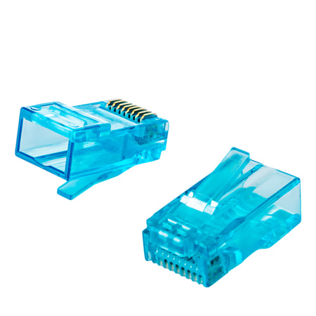 RJ45 cat.6 UTP straight-through connector PT-RJ456UB-1 100pcs