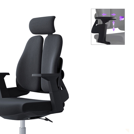 Otočná kancelárska stolička Barry Black