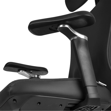 Regulowany Fotel biurowy obrotowy 5D MAURO Czarny