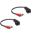 Audio 2RCA extender using LAN cable SPA-A03