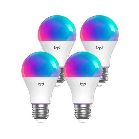 LED žiarovka E27 8W RGB Yeelight Smart W4 Lite 4pak