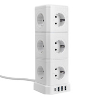 Zestaw Listwa zasilania 13AC 3USB 1USB-C SPS-CS01