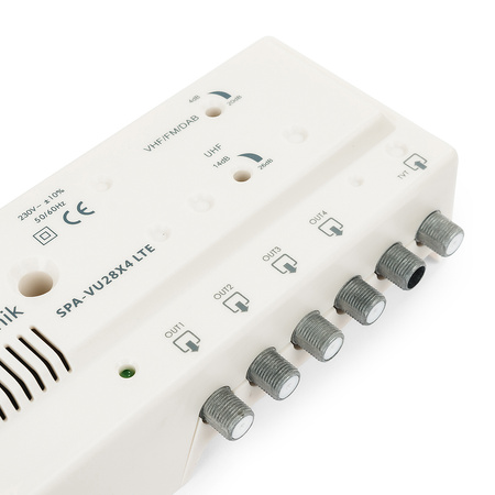 Spacetronik SPA-VU28X4 4xOUT home TV amplifier