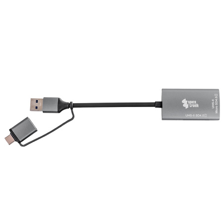 Czytnik kart SPU-CR05 USB-C USB-A Spacetronik