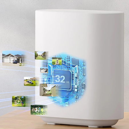 Zestaw 2 kamer solarnych + stacja 32GB Aosu P1 SE SL-C8E-2H