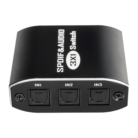Optyczny rozdzielacz audio SPDIF Toslink 1x3