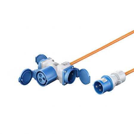 EV charging adapter plug AC 23kW 230V 10A LAPP