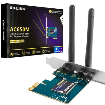 650 Mbps PCI-E interne Netzwerkkarte BL-P650H
