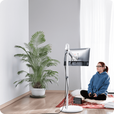 Mobiler TV-Monitorständer SPE-T01B 10kg, schwarz