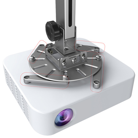 Uniwersalny uchwyt sufitowy do projektora SPA-P02B