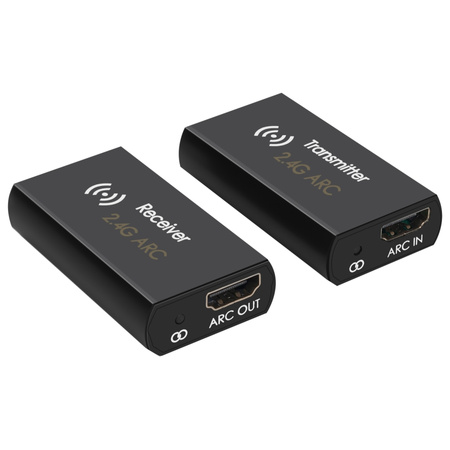 Bezdrátový 2.4G audio vysílač a přijímač 14DB