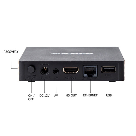 APEBOX OL Odbiornik IPTV 4K Stalker Linux M3U