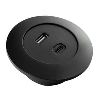 Gniazdo blatowe okrągłe Spacetronik SPS-R0D2B