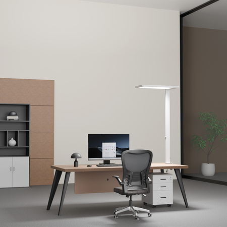 Lampa biurkowa LED narożna GLOW D24 Pro Biała