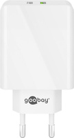 2x USB QC 3.0 28W Goobay power charger WHITE