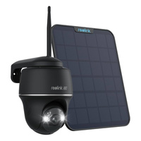 Reolink Argus PT Ultra camera + solar panel black