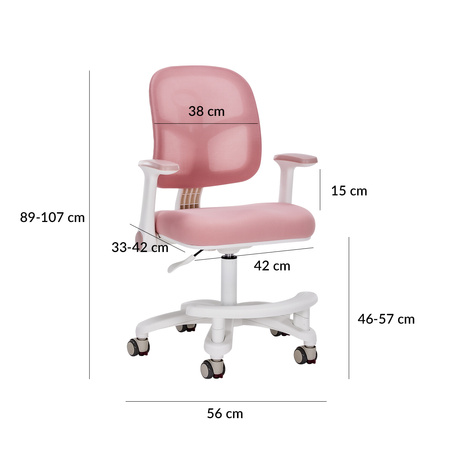 Krzesło dziecięce Spacetronik SPC-XD18A Niebieskie