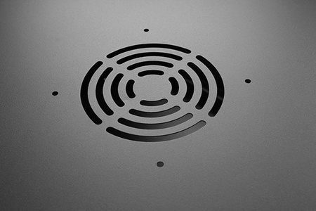 19'' RACK 4U 600x350mm BLACK Oceľové dvere