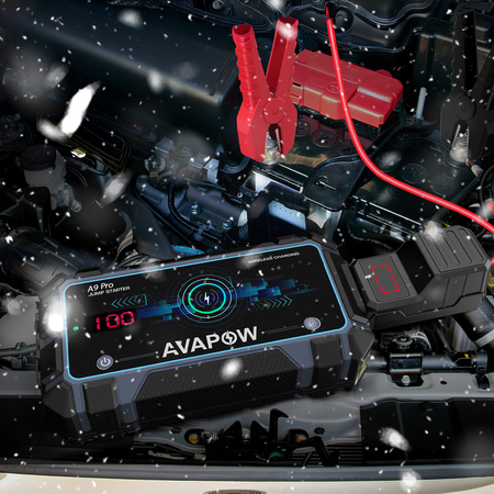 Powerbank rozruchowy 12V 2500A 59Wh AVAPOW A9 Pro