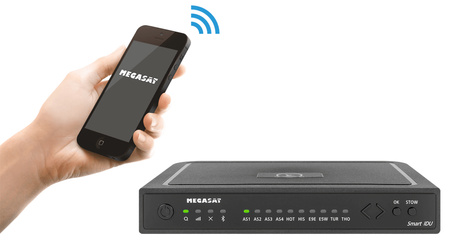 Megasat Traveller-Man AUTO SKEW antena SAT